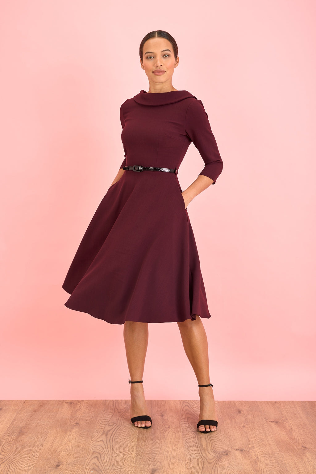 Grace Fit & Flare Swing Dress