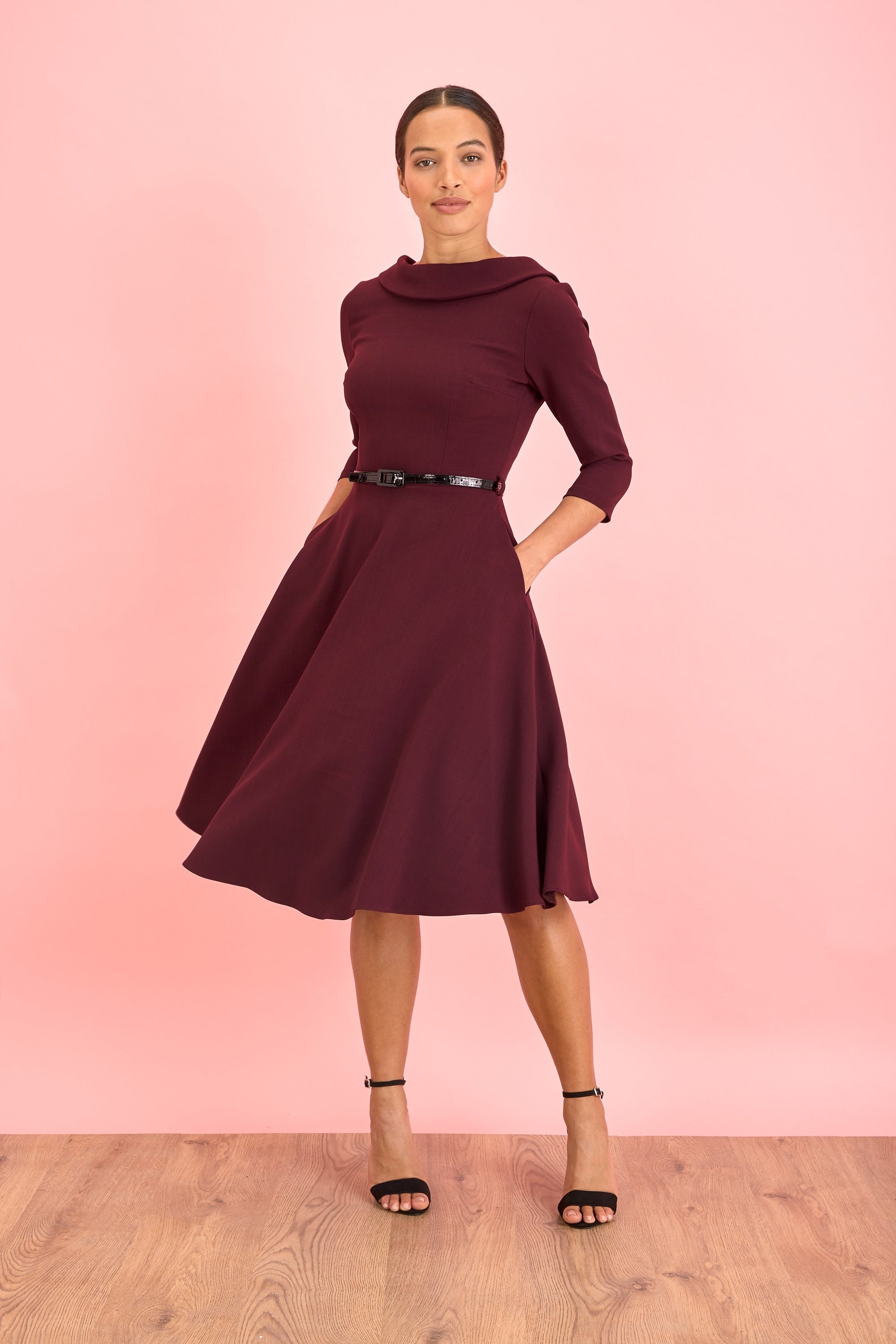 Grace Fit & Flare Swing Dress