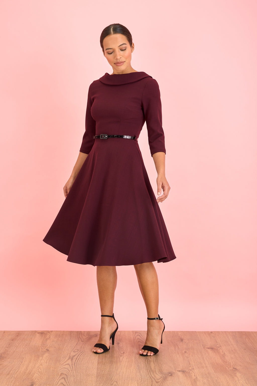 Grace Fit & Flare Swing Dress
