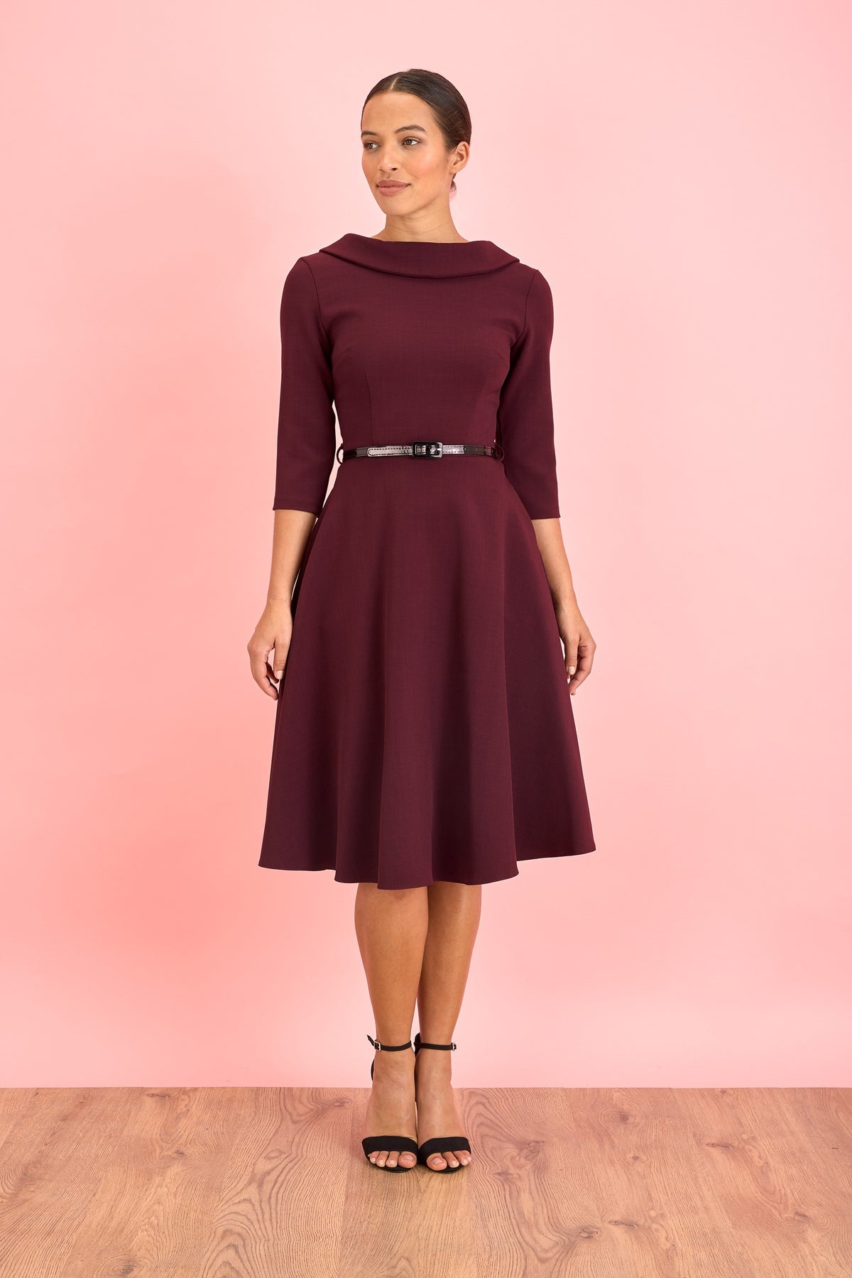 Grace Fit & Flare Swing Dress