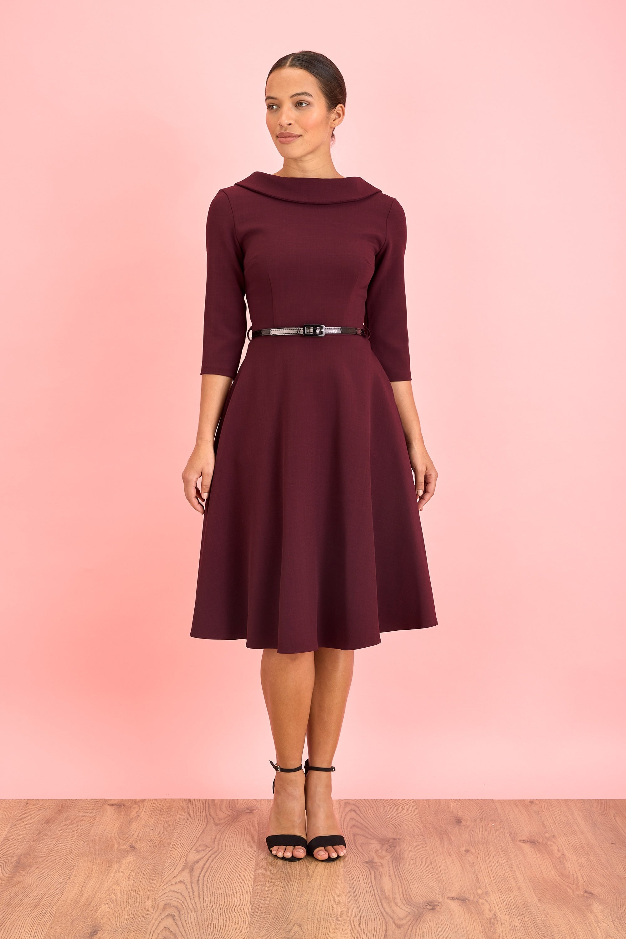 Grace Fit & Flare Swing Dress