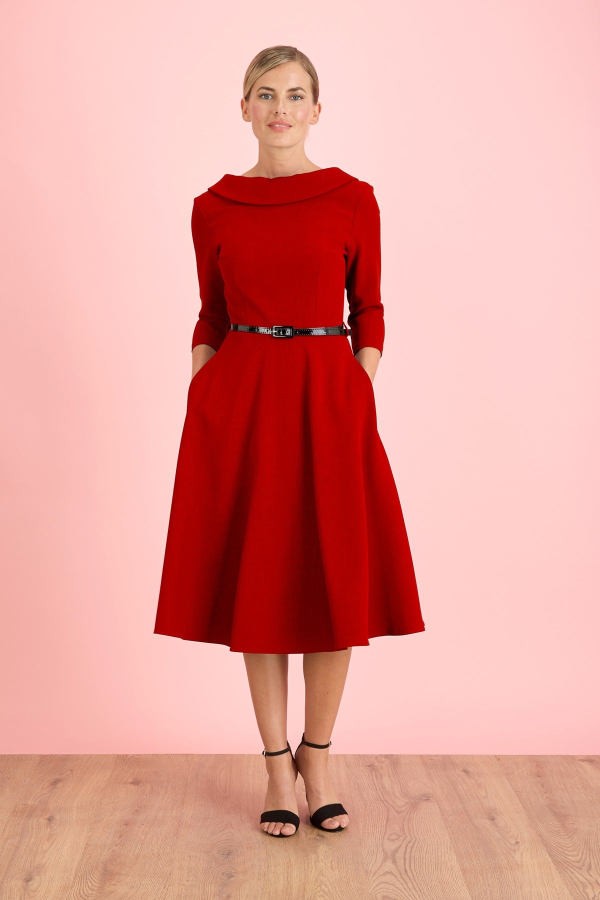 Grace Fit & Flare Swing Dress