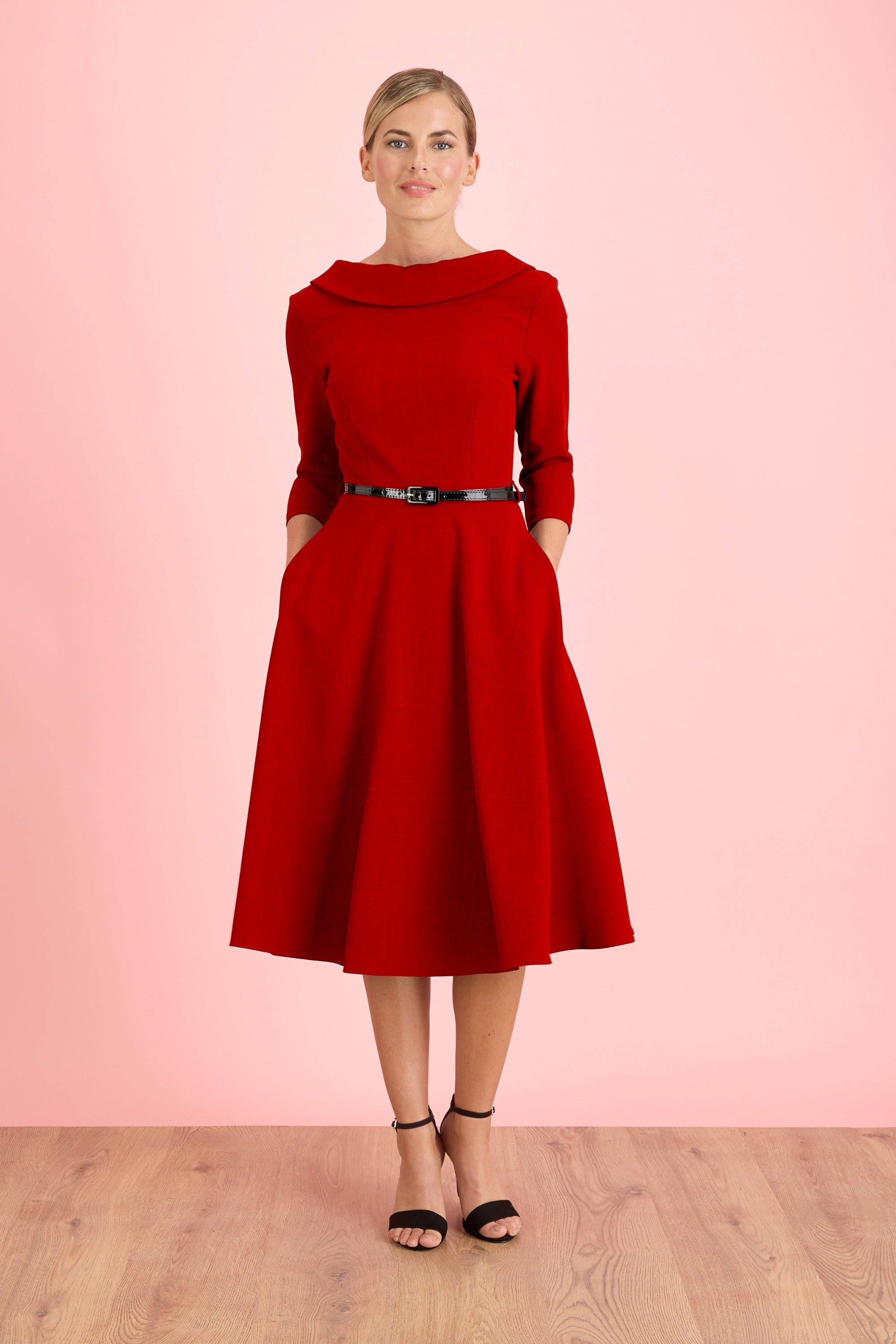 Grace Fit & Flare Swing Dress