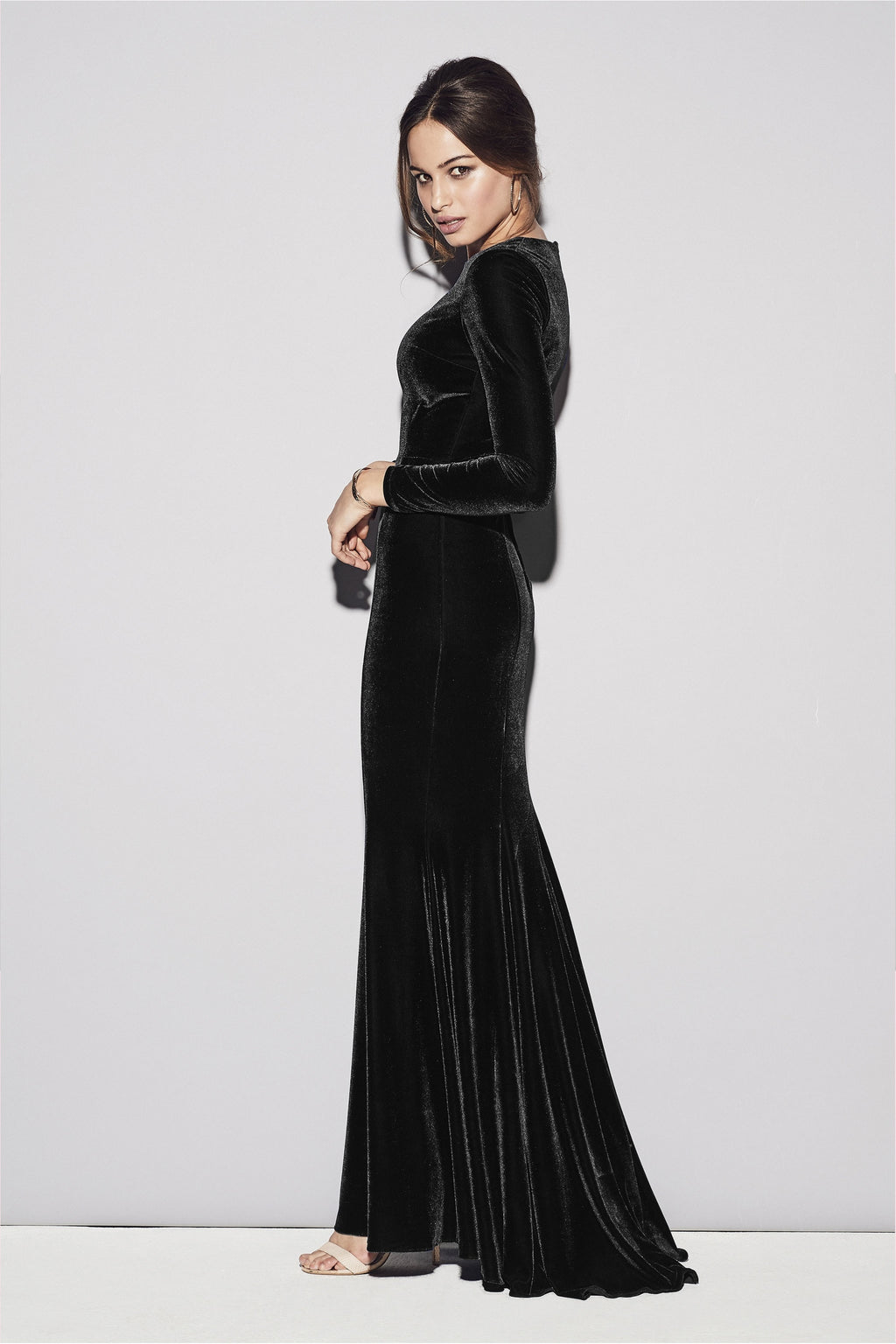Moritz Midnight Velvet Gown