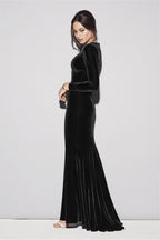 Moritz Midnight Velvet Gown