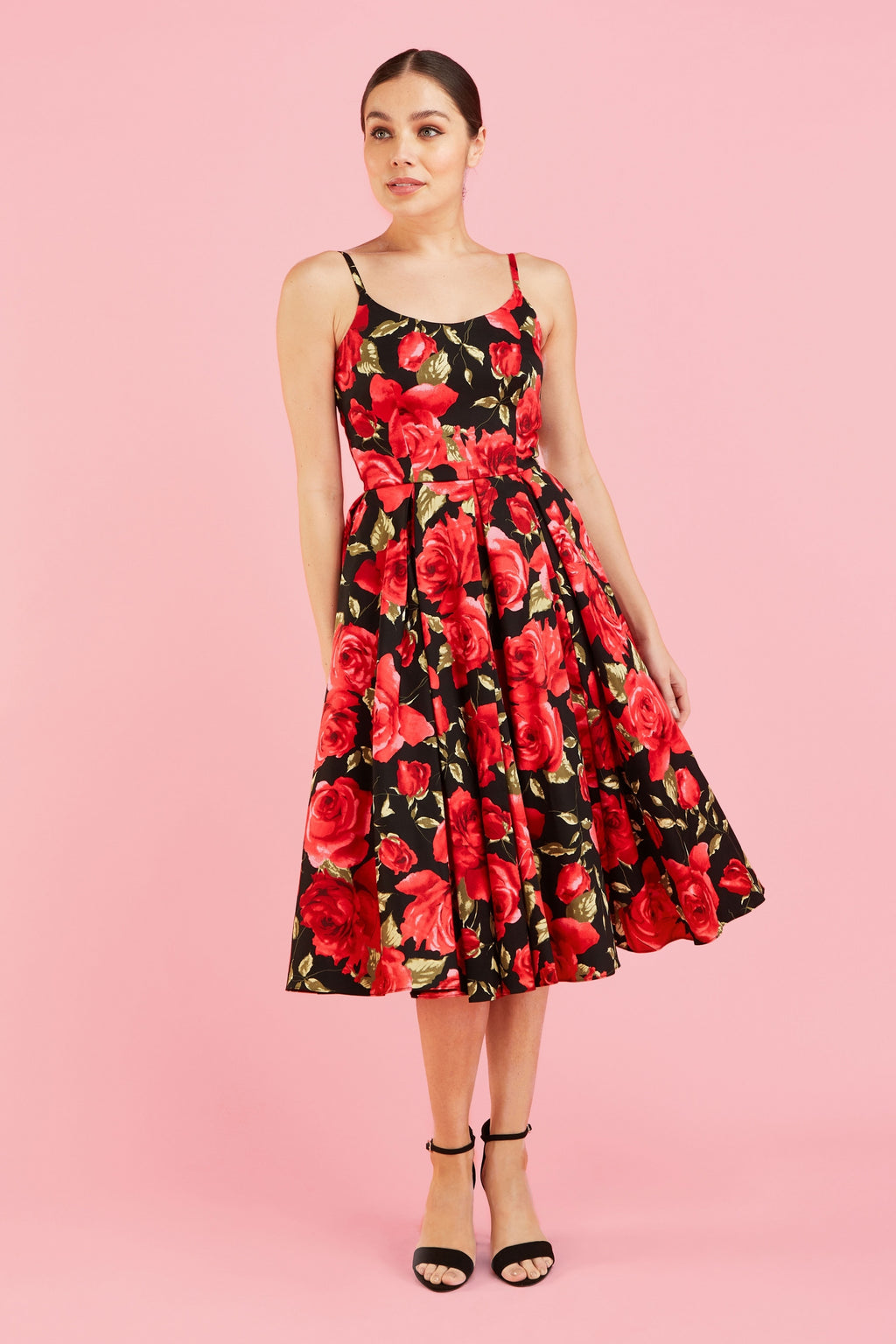 Priscilla Sorrento Midi Dress