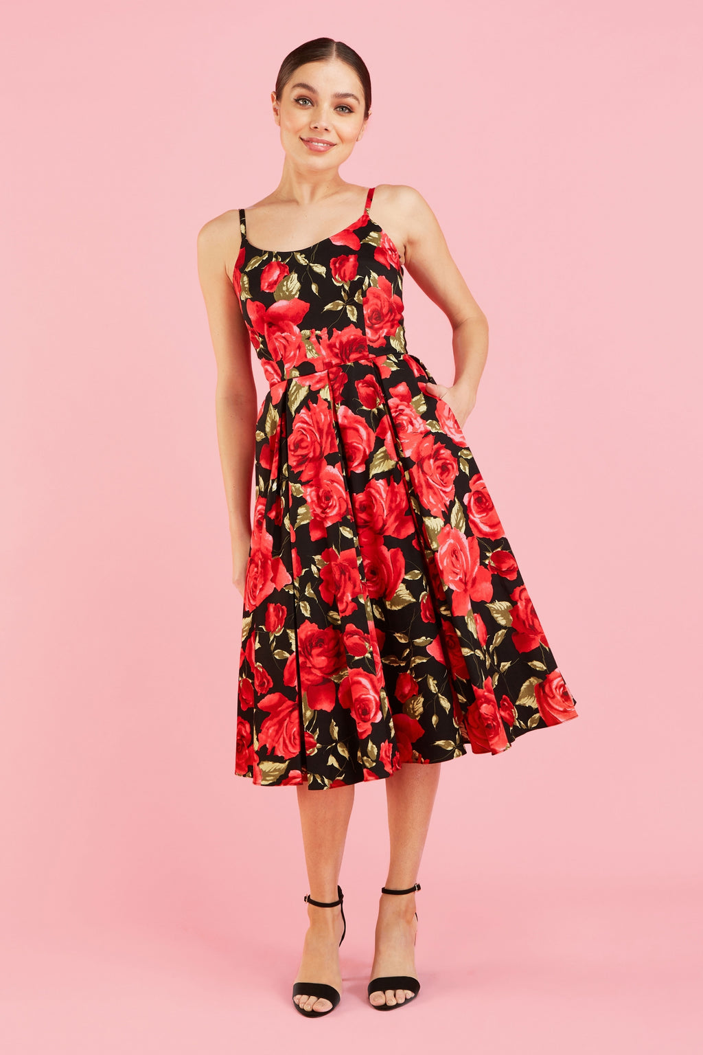 Priscilla Sorrento Midi Dress