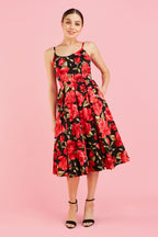 Priscilla Sorrento Midi Dress