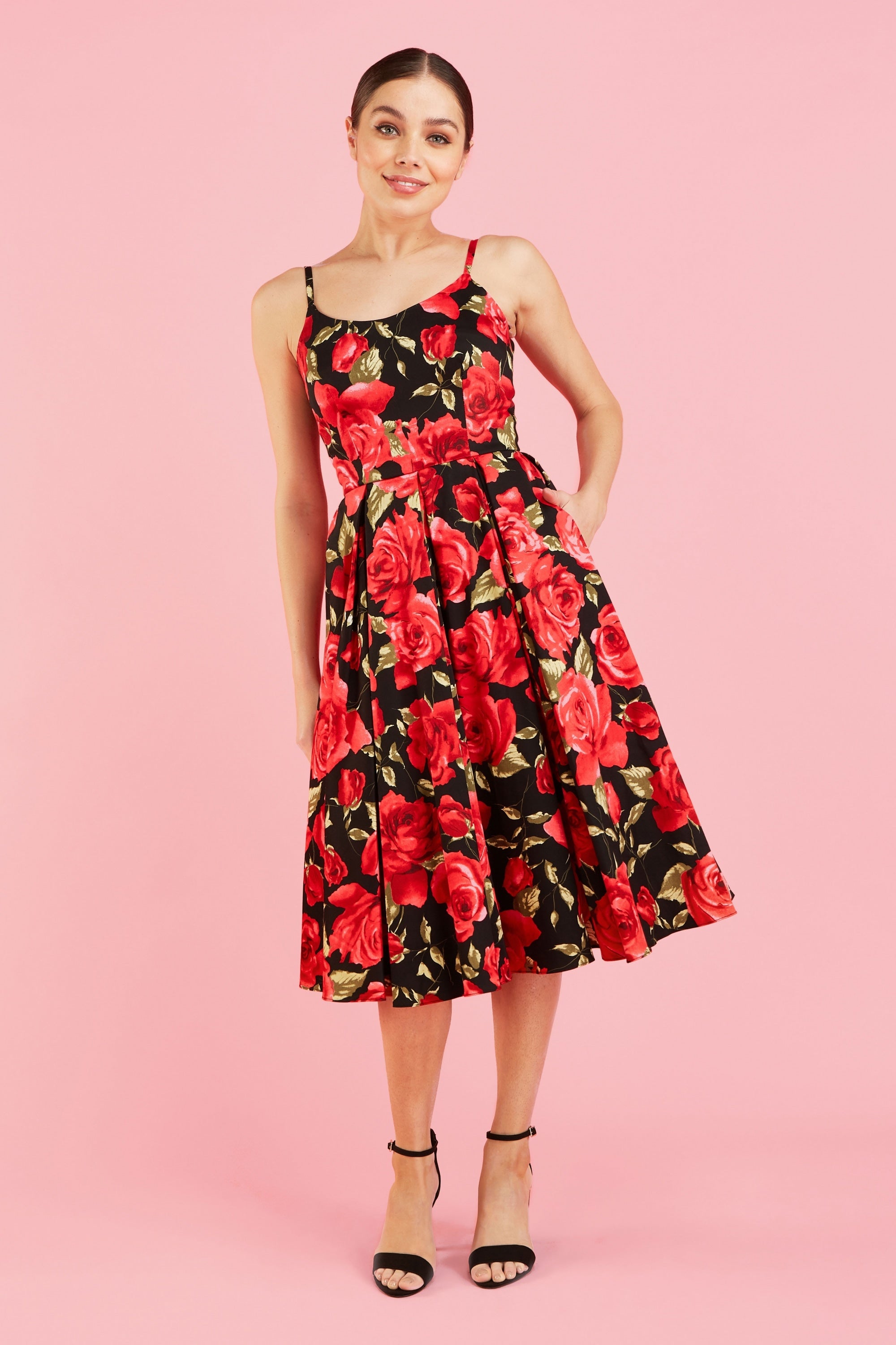 Priscilla Sorrento Midi Dress
