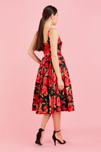 Priscilla Sorrento Midi Dress