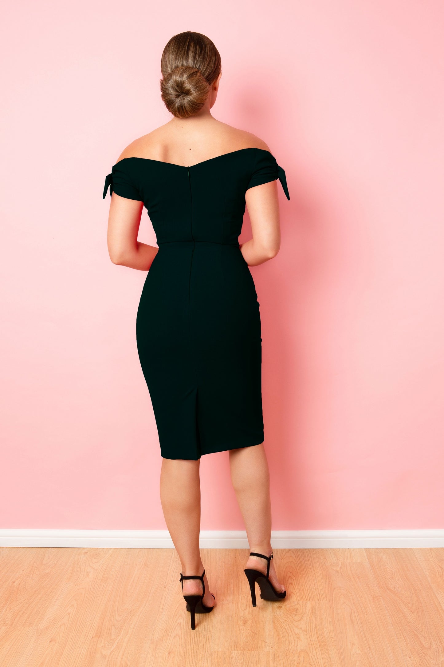 Fatale Bow Pencil Dress