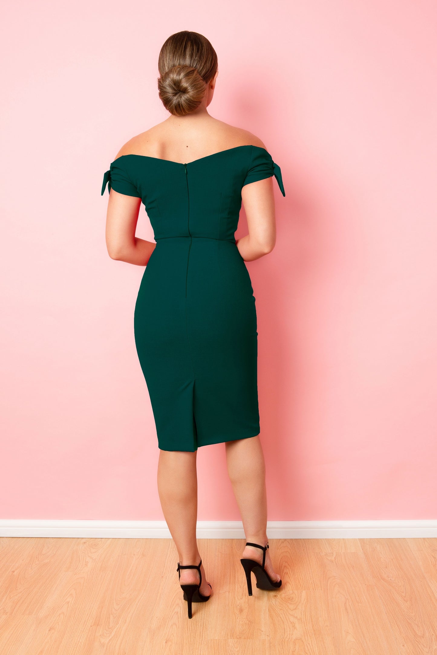 Fatale Bow Pencil Dress