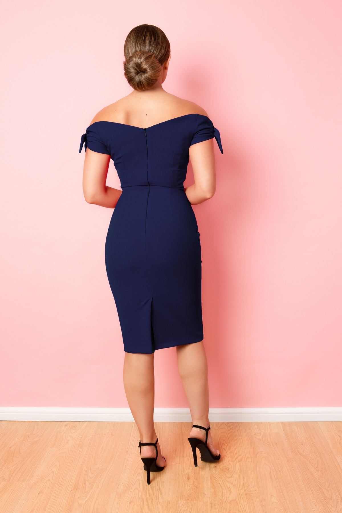 Fatale Bow Pencil Dress