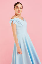 Fatale Bow Midi Dress