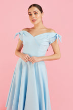 Fatale Bow Midi Dress