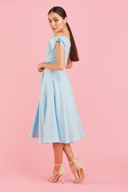 Fatale Bow Midi Dress