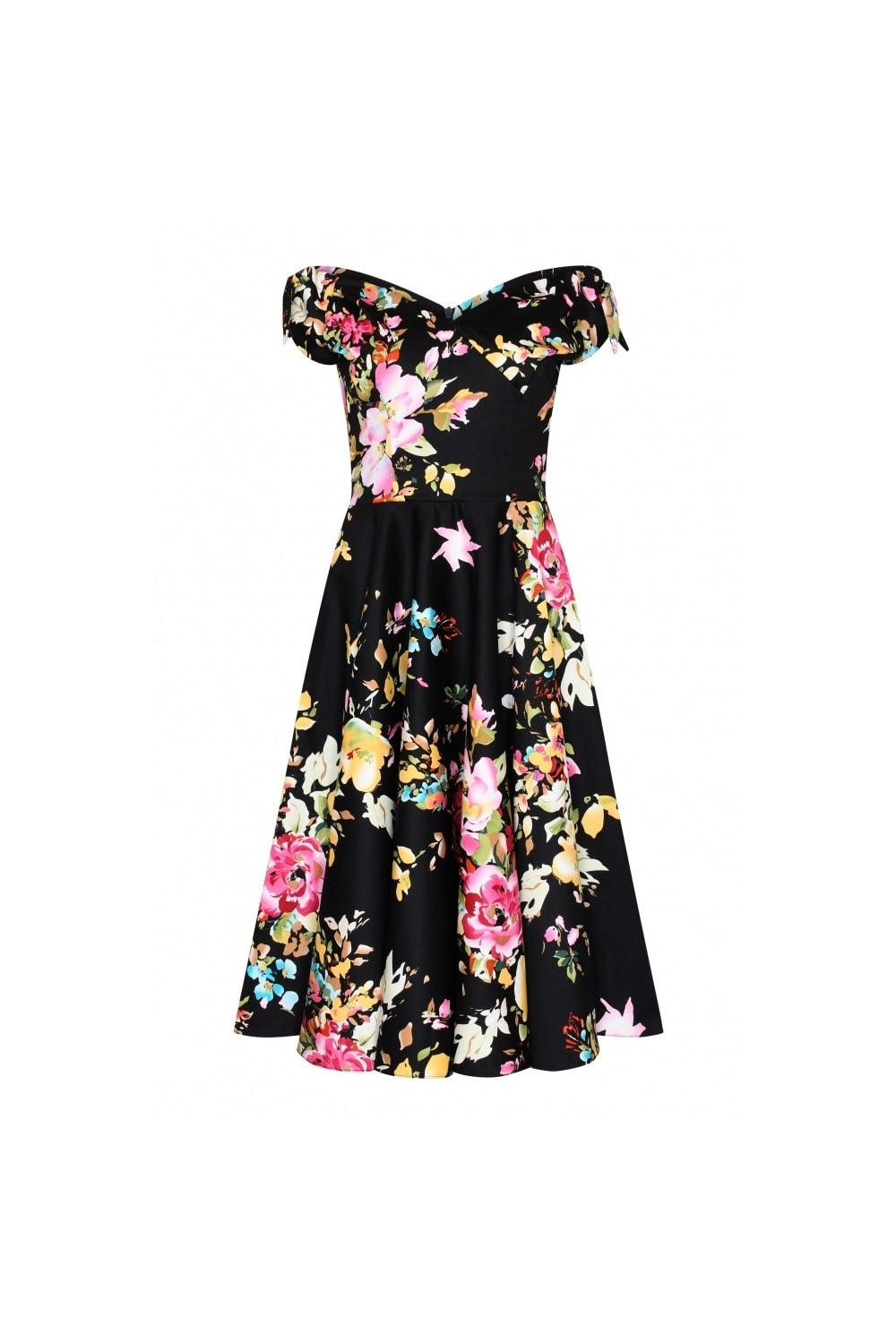 Fatale Bow Seville Midi Dress
