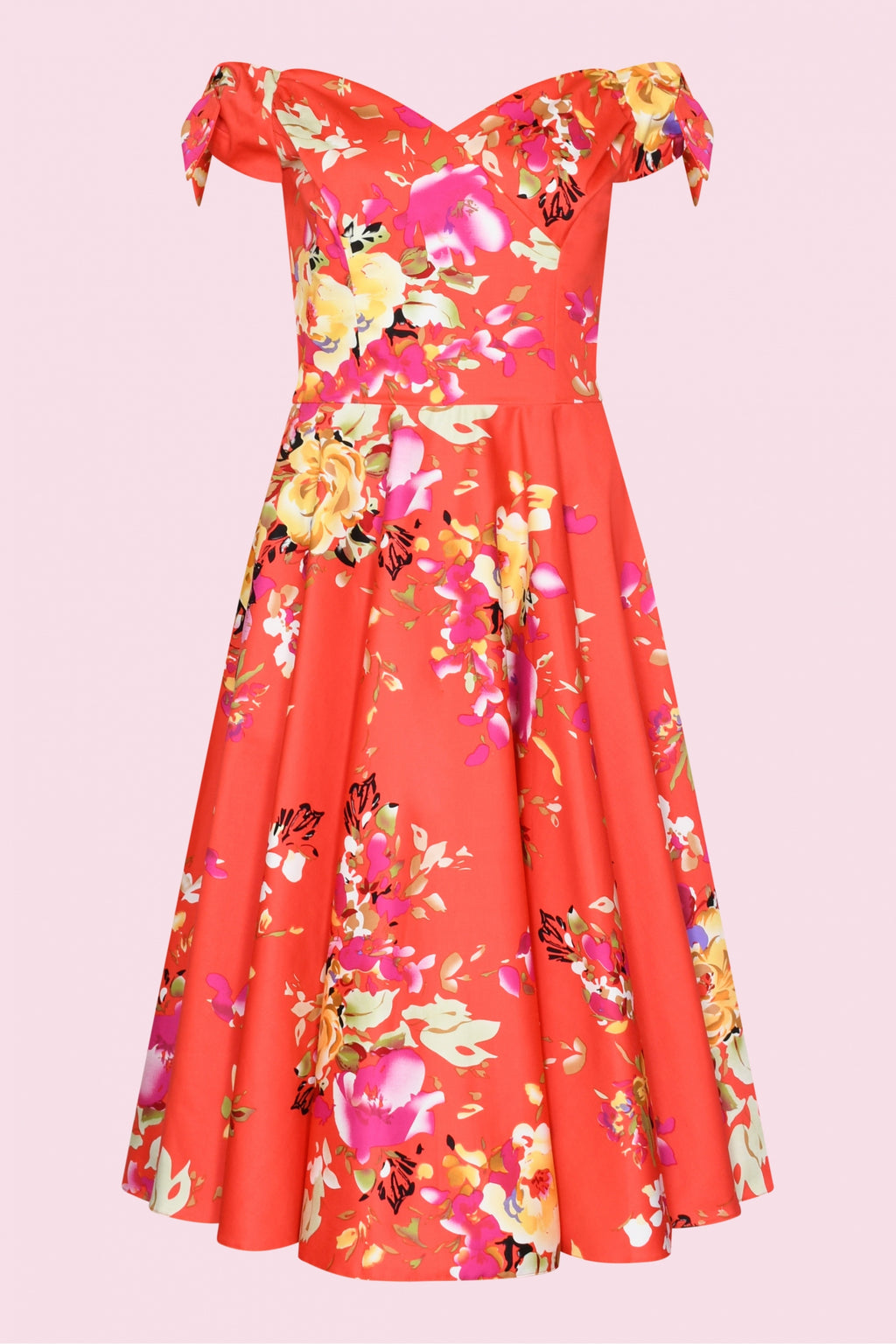 Fatale Bow Seville Midi Dress