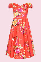 Fatale Bow Seville Midi Dress
