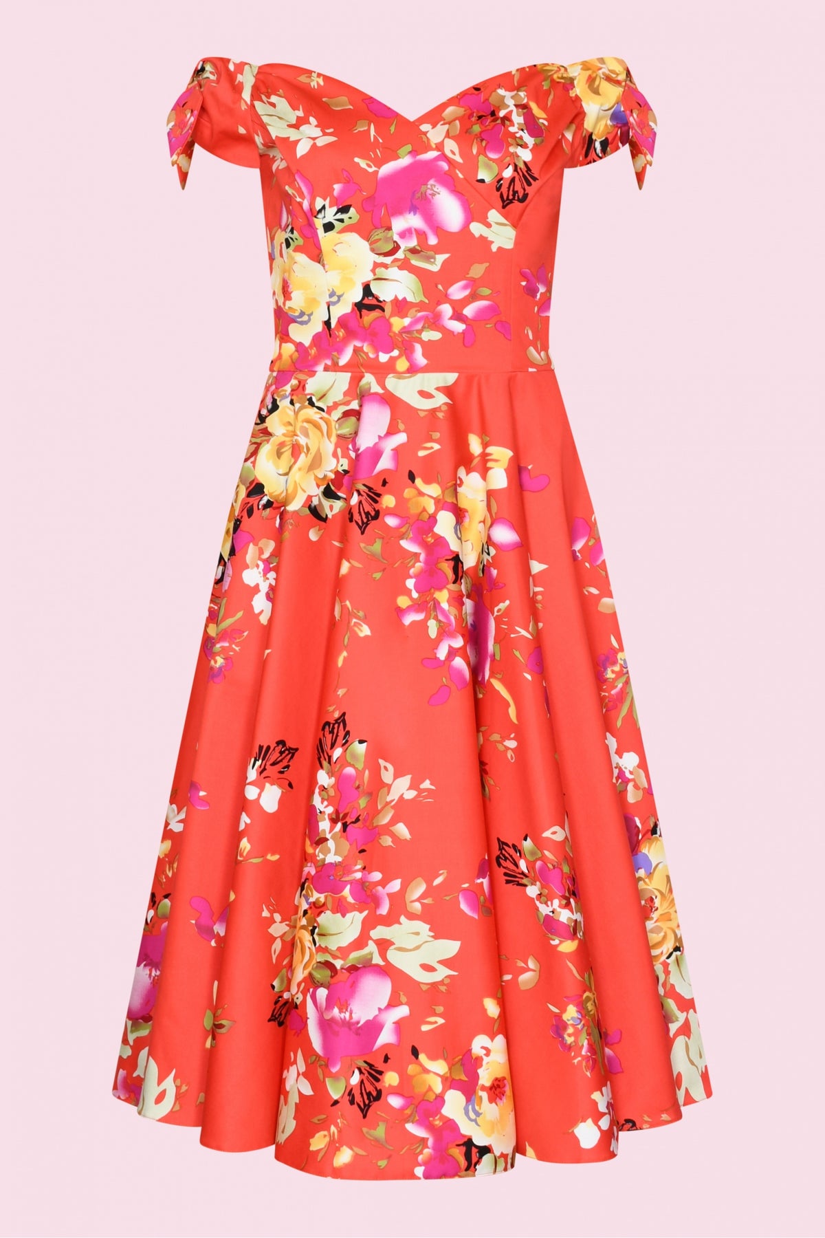 Fatale Bow Seville Midi Dress