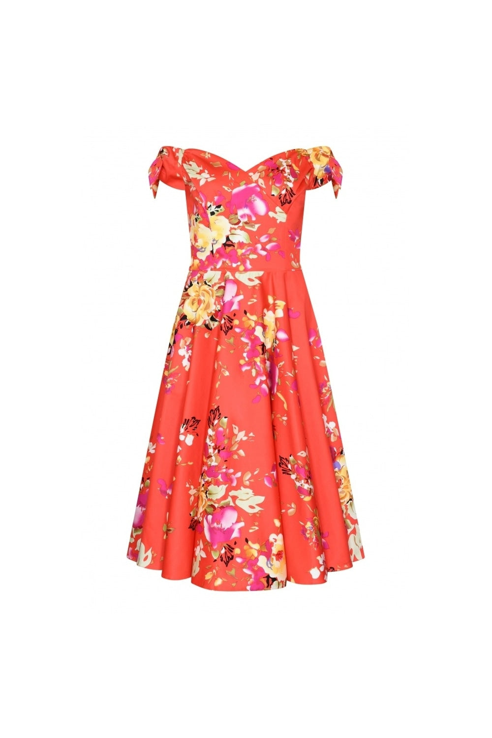 Fatale Bow Seville Midi Dress