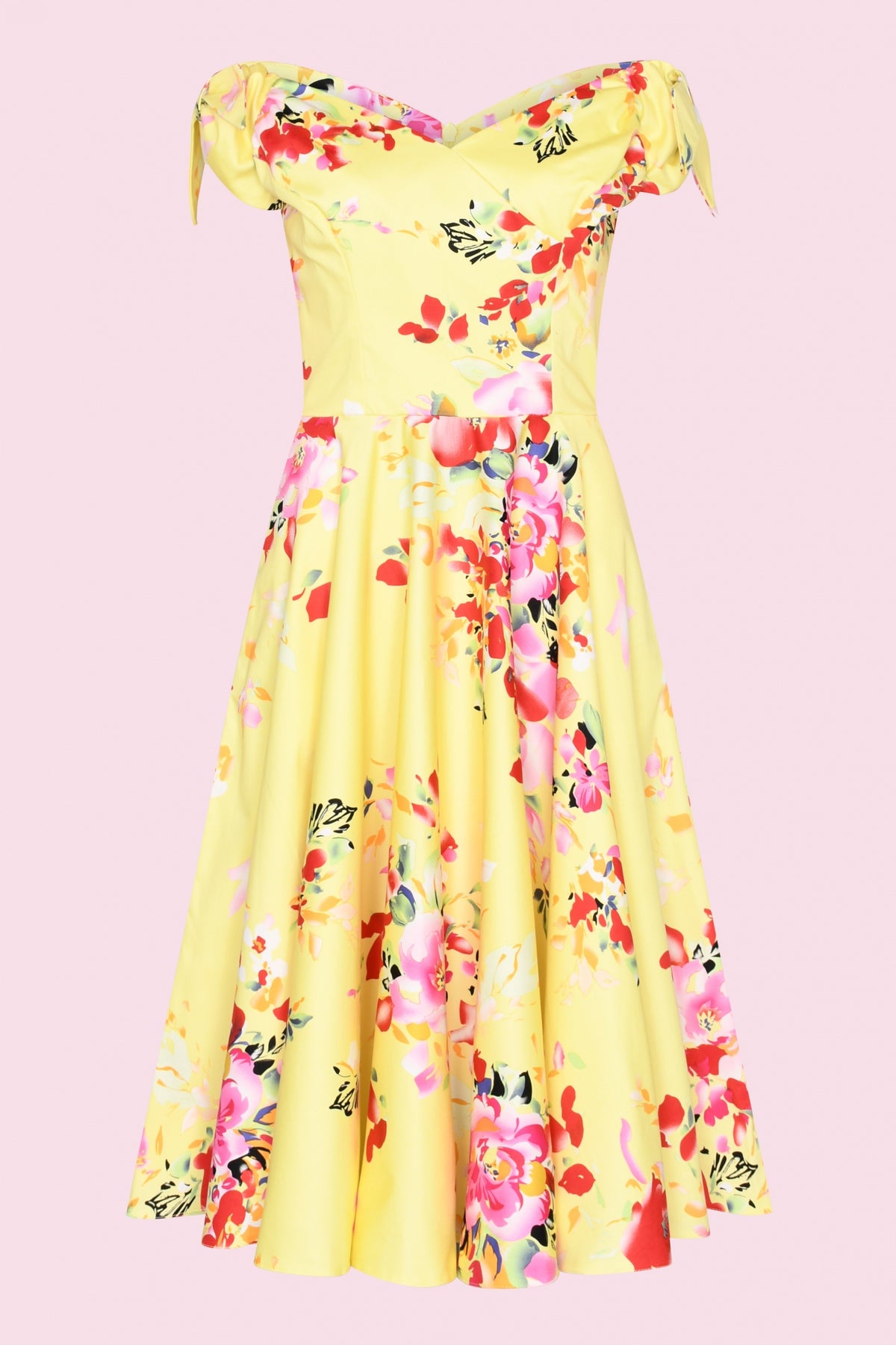 Fatale Bow Seville Midi Dress