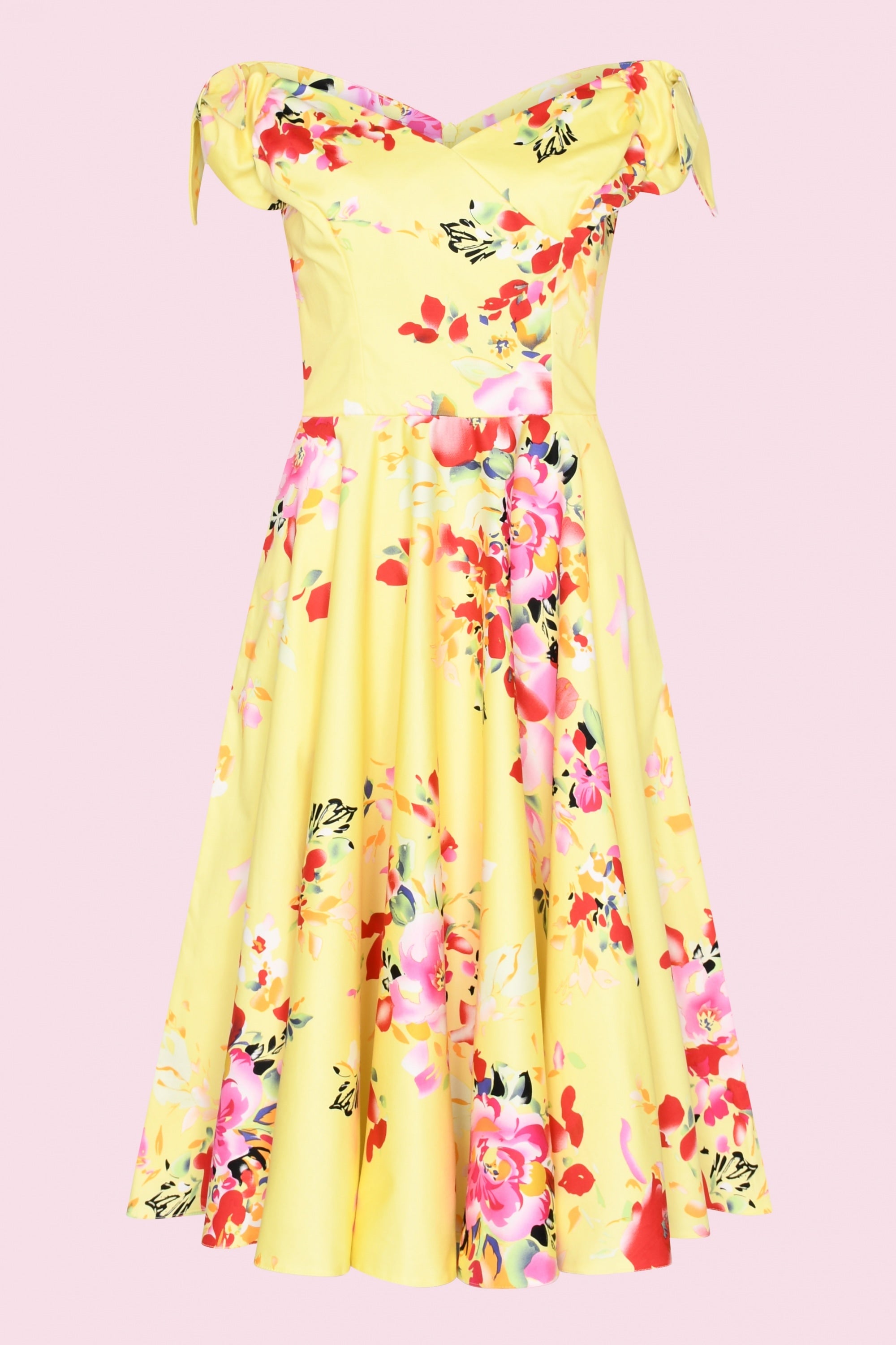 Fatale Bow Seville Midi Dress