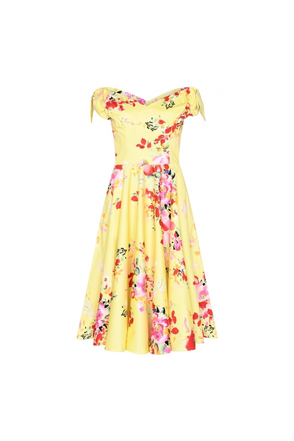 Fatale Bow Seville Midi Dress