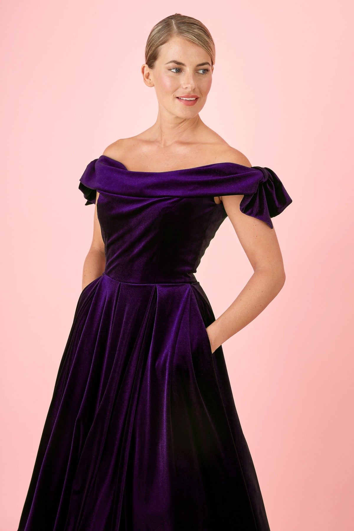 Tilly Velvet Prom Dress
