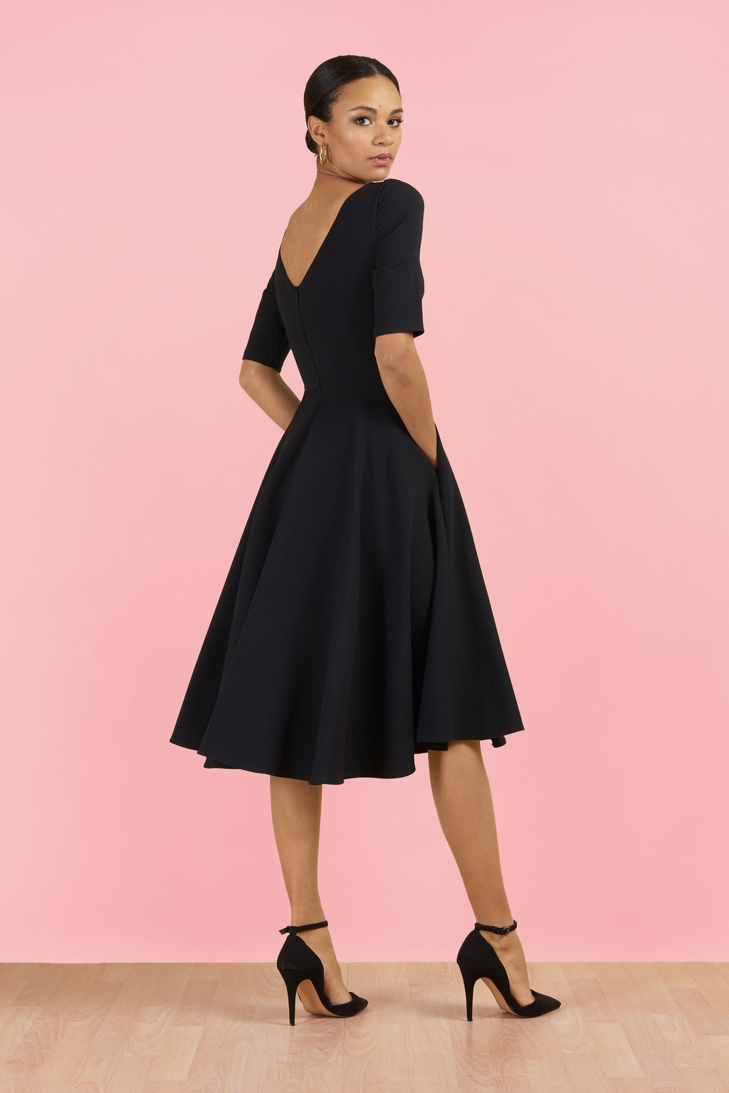 Hepburn Swing Dress