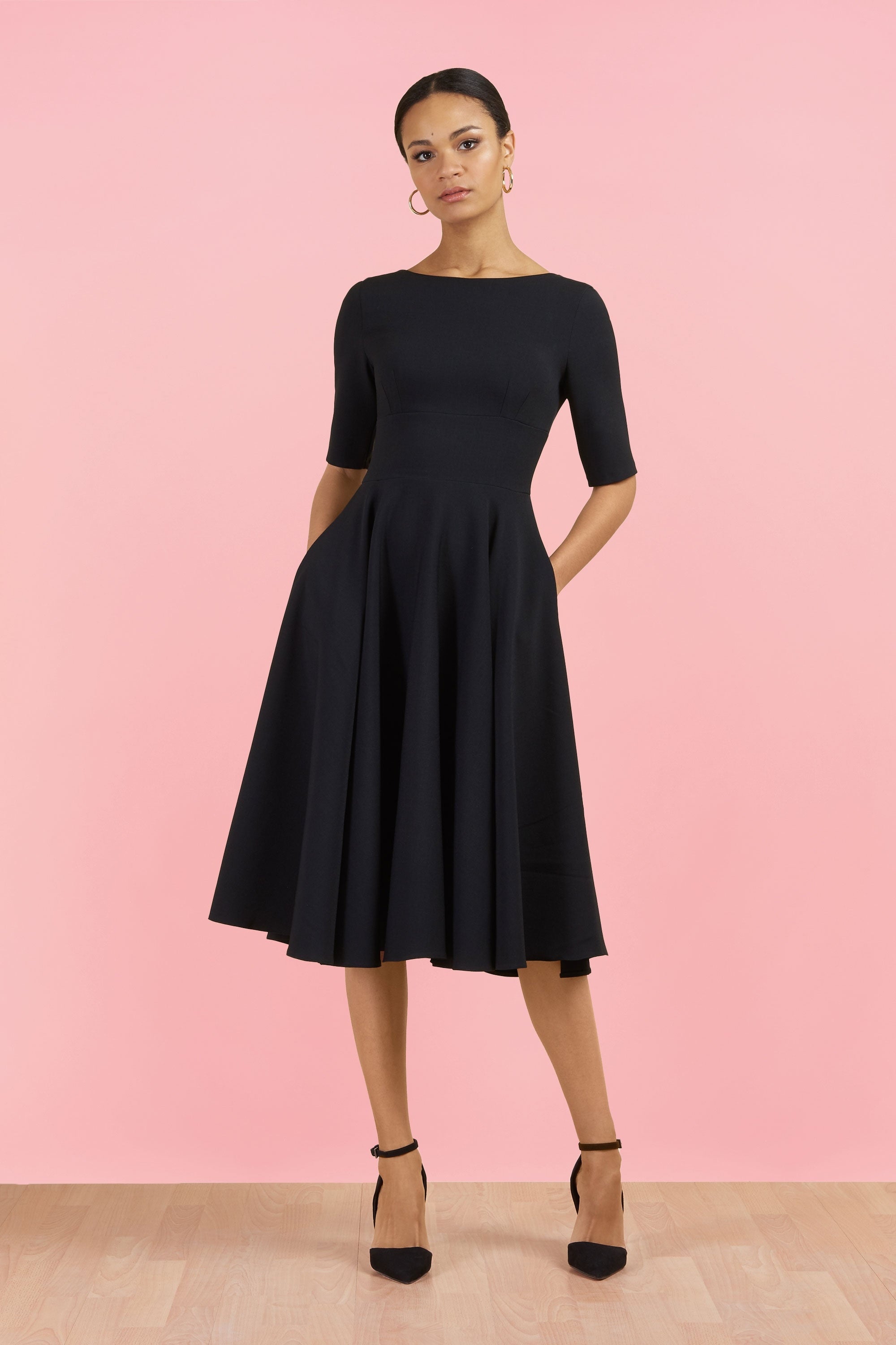 Hepburn Swing Dress