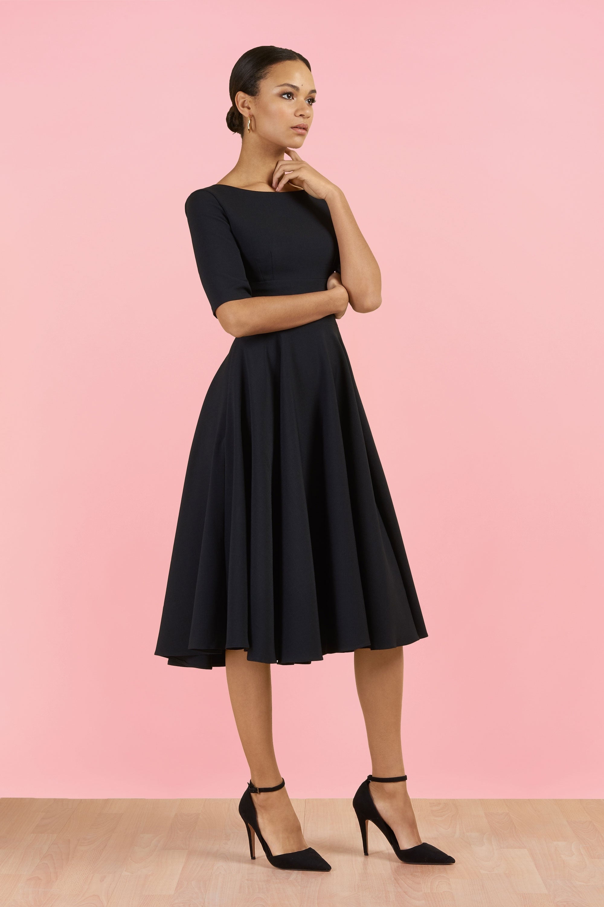Hepburn Swing Dress