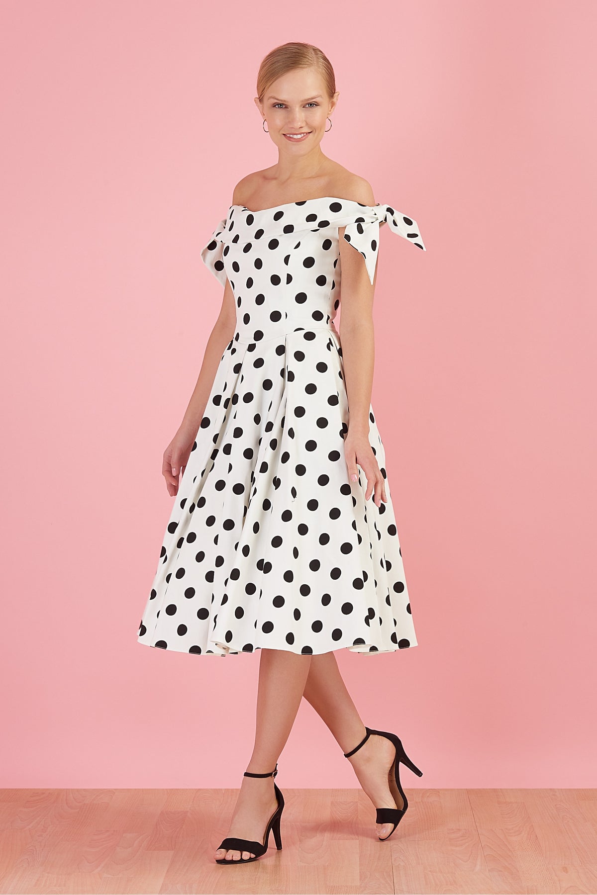 Tilly Polka Dot Prom Dress