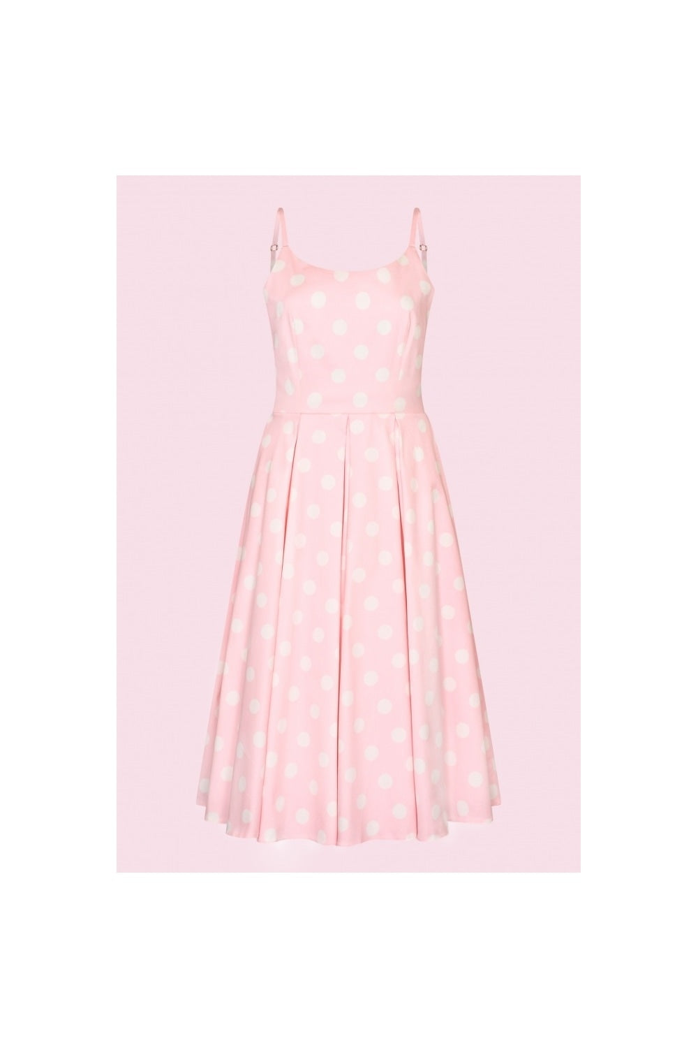Priscilla Polka Dot Midi Dress