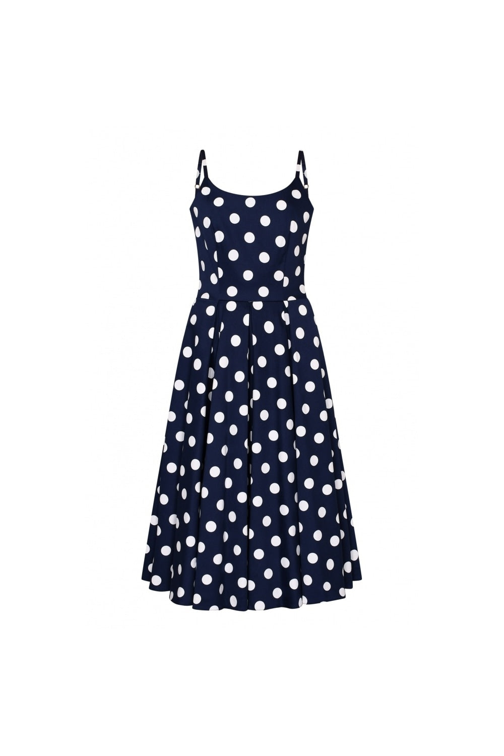 Priscilla Polka Dot Midi Dress