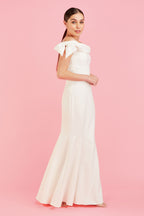 Tilly Off The Shoulder Bow Gown