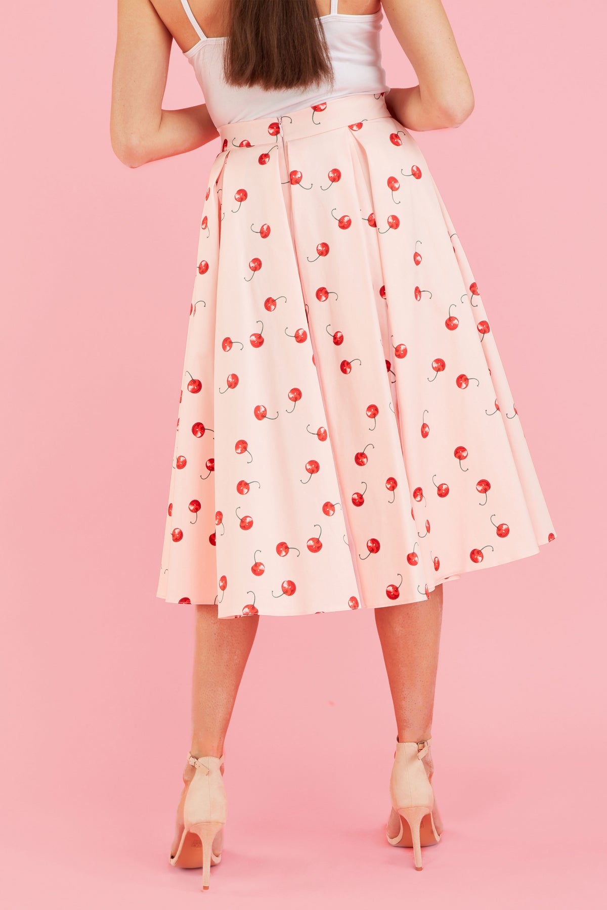 Signature Cherry Midi Skirt