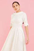 Hollywood Mid Sleeve Swing Dress