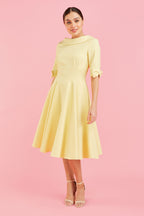 Hollywood Mid Sleeve Swing Dress