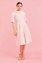 Hollywood Mid Sleeve Swing Dress