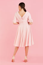 Hollywood Mid Sleeve Swing Dress