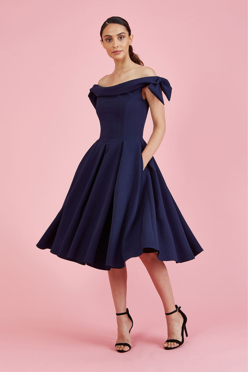 Tilly Prom Dress - Navy