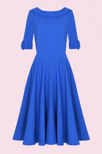 Hollywood Mid Sleeve Swing Dress