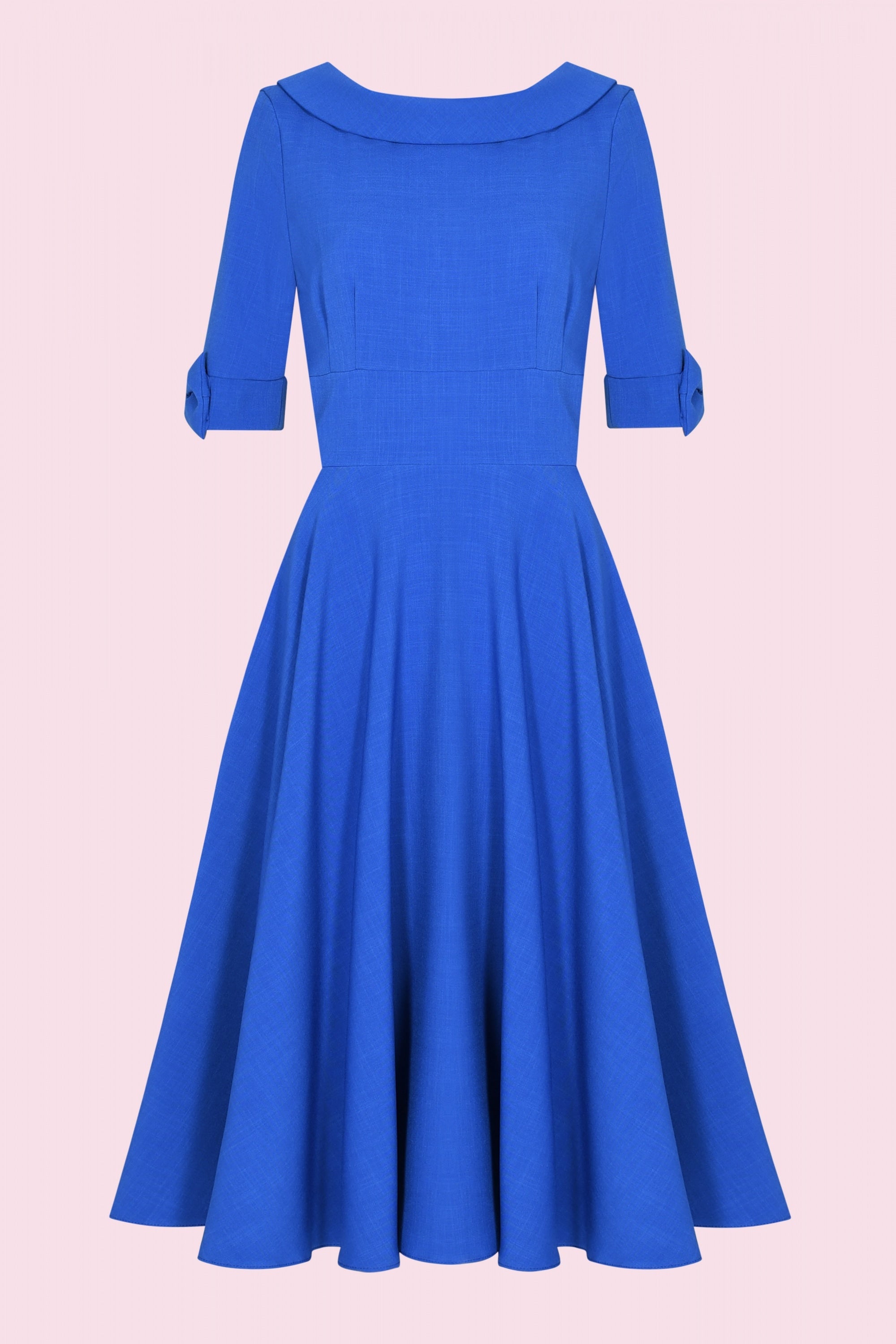Hollywood Mid Sleeve Swing Dress