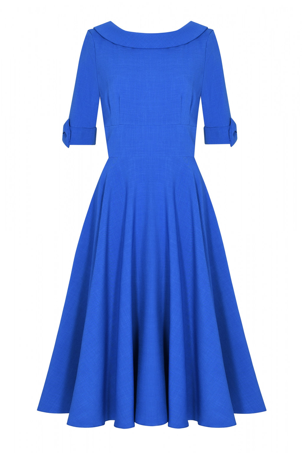 Hollywood Mid Sleeve Swing Dress