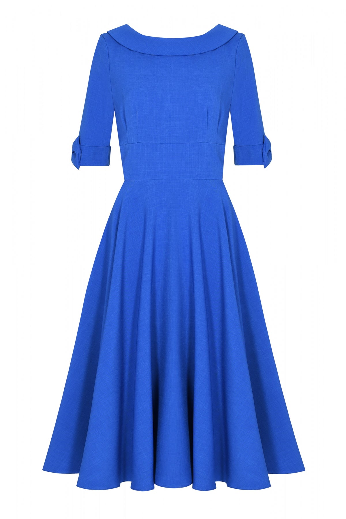 Hollywood Mid Sleeve Swing Dress