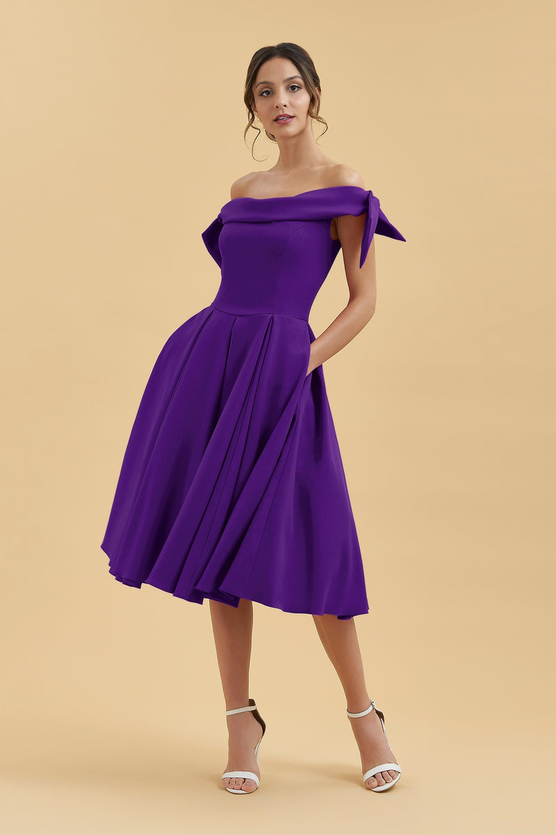 Tilly Prom Dress - Purple