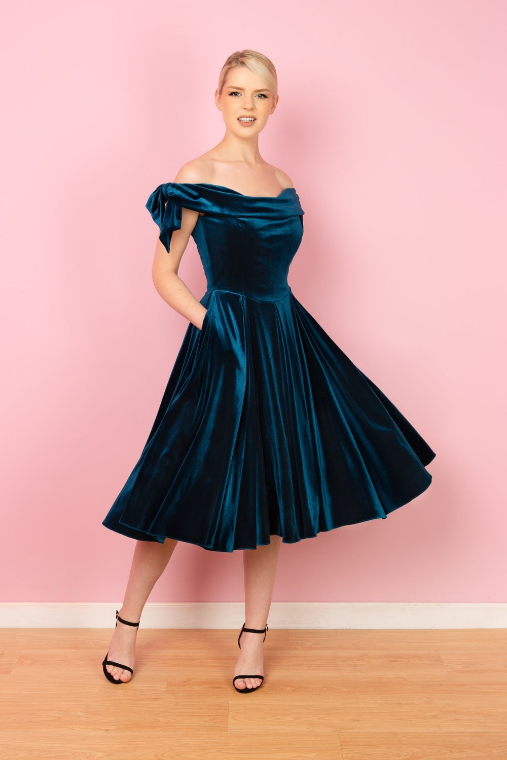 Tilly Velvet Prom Dress