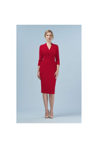 Tegan Wrap Top Pencil Dress