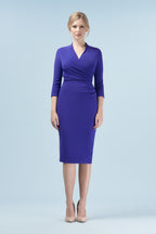 Tegan Wrap Top Pencil Dress